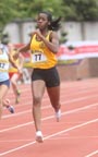 Yimika Adewakun (Surrey) Senior Girls 400 metres, 2011 Aviva English Schools' 81st Track and Field Championships, Gateshead International Stadium